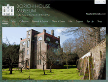 Tablet Screenshot of dorichhousemuseum.org.uk